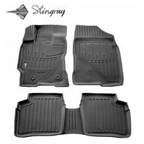 Guminiai 3D kilimėliai TOYOTA Prius 2003-2009 (Juodos spalvos)