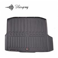 Guminis 3D bagažinės kilimėlis SKODA Octavia III (A7) Universal 2013-2020 (Su šoninėmis nišomis)