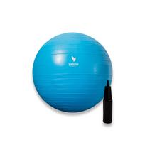 Mankštos kamuolys su pompa, 45cm YellowSport