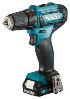 Akumuliatorinis gręžtuvas, 12V MAX, 2x2,0 Ah30/14 Nm, 1,0kg, DF333DWAE MAKITA