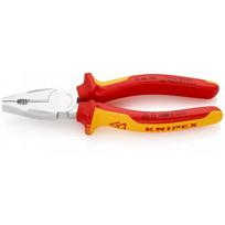 Plokščios replės 190mm VDE 1000V 0106190 KNIPEX