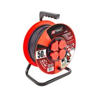 Prailginimo laidas su ritė PROFESSIONAL 50m 3x2,5mm² 16A 3680W IP44 AW70227 AWTOOLS