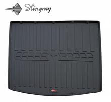 Guminis bagažinės kilimėlis AUDI A4 B6 2001-2004  (sedan) black /6030051