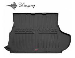 Guminis bagažinės kilimėlis MITSUBISHI Outlander XL 2006-2012  (with SUB) black /6013031