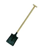 Profix Kastuvas, Anglies pluošto kastuvas 240 * 315 mm su medine rankena, ilgis 115 cm