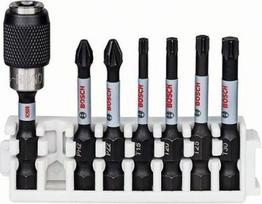 Screwdriver Bit Set, Impact Control, 50mm, 7 pcs. 2608522327 | 3165140851176