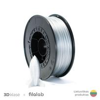 Filalab | PETG 1.75mm 1kg | Silver 3D plastikas