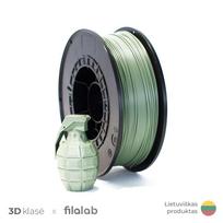 Filalab | PETG 1.75mm 1kg | Khaki 3D plastikas