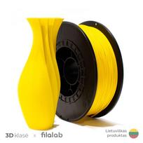 Filalab | PLA 1.75mm 1kg | Yellow 3D plastikas