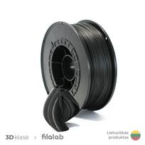 Filalab | PETG 1.75mm 1kg | Black 3D plastikas