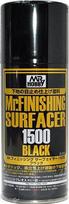 Mr Hobby Mr.Hobby Finishing Surfacer 1500 juodas gruntas, 170 ml balionėlis (B-526)