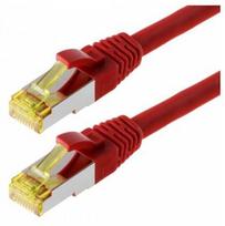 Helos pataisinis kabelis S/FTP Cat 6a raudonas 0,25m