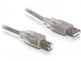 DELOCK Cable USB 2.0 A-B upstream male/female 0.5m