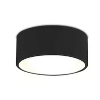 Lubinis LED šviestuvas Kodak juodas Ø10cm