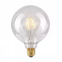 Dekoratyvinė lemputė E27 4W G125 Clear
