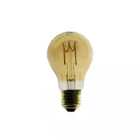 3W E27 LED lemputė CURVED GOCCIA GOLD