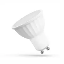9W GU10 LED lemputė 3000K, šiltai balta