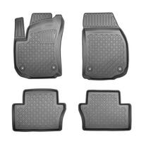 Guminiai (TPE) kilimėliai GuardLiner 3D OPEL Zafira B 2005-2014 (Dvi eilės, Paaukštintais kraštais)