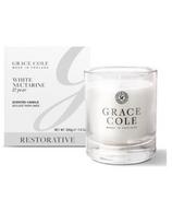 Grace Cole aromatinė žvakė baltas nektarinas, kriaušė dega iki 40 valandų Grace Cole White Nectarine - Pear 200g
