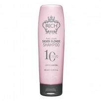 Rich Silver Blonde Shampoo Geltonus atspalvius neutralizuojantis plaukų šampūnas, 250ml