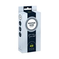 Prezervatyvai "Mister Size Pure Feel 49 mm" - 10 vnt.