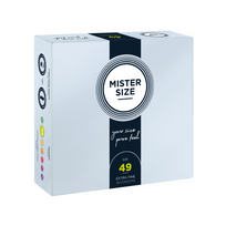 Prezervatyvai "Mister Size Pure Feel 49 mm" - 36 vnt.