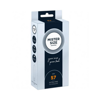 Prezervatyvai "Mister Size Pure Feel 57 mm" - 10 vnt.
