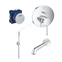 Grohe Essence New potinkinis vonios komplektas chromo spalvos