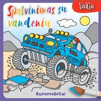 Spalvinimas su vandeniu. Automobiliai