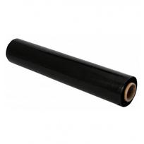 Pakavimo plėvelė  Stretch 450mm/17mic. 200m, juoda