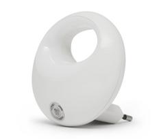 LED Lizdo naktinė lemputė su jutikliu LED/1W/230V baltas
