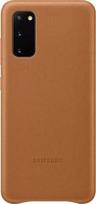 Originalus odinis dėklas Leather Cover Samsung Galaxy S20+ plus