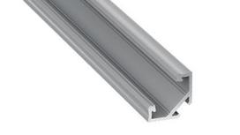 Aliuminis kampinis profilis Lumines LED juostoms C (pilkas, 2m)