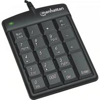 MANHATTAN USB itin plona skaitmeninė klaviatūra