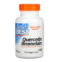 Doctor's Best Quercetin Bromelain 180 vcaps