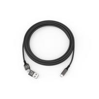 Cololight SMRTER Greitas didelės spartos duomenų kabelis, USB-C/USB-A kombinuotas kištukas, juodas