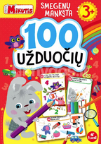 Kiškutis Mikutis. Smegenų mankšta. 100 užduočių trimečiui - Rasa Dmuchovskienė