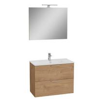 Vonios baldų komplektas MIA Vitra 80cm, ąžuolo spalvos