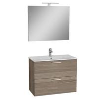Vonios baldų komplektas MIA Vitra 80cm Kordoba medžio spalvos