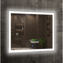 Veidrodis su led apšvietimu MOUR 80x60x2,5CM