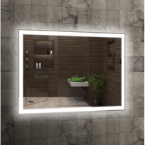 Veidrodis su led apšvietimu MOUR 100x65x2,5CM