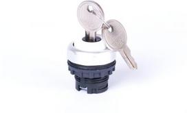 2-position selector switch with key head, momentary 105555 | 8592765055569