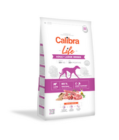 CALIBRA Dog Life Adult Large Breed Lamb sausas maistas suaugusiems didelių veislių šunims su ėriena, 12kg