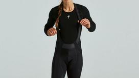 Kelnės SL EXPERT SOFTSHELL BIB TIGHT WMN BLK