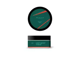 Įvyniojimo kremas kūnui MALACHITE COSMETICS "Hot Body wrap", 200ml
