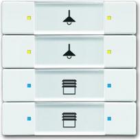 6127/02-84-500 KNX sens. 4/8 taust.RGB   2CKA006117A0235 | 4011395140383