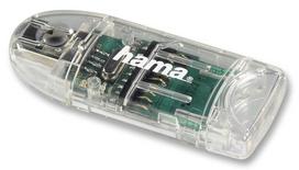 HAMA kortelių skaitytuvas USB 2.0 SD/MMC (91092)