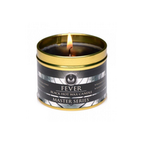 BDSM masažinė žvakė "Fever Black Hot Wax"