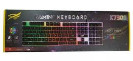 Žaidimų klaviatūra su RGB LED apšvietimu