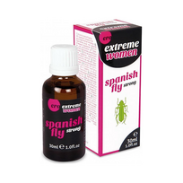 Libido stiprinimo lašiukai "HOT Extreme Woman Spanish Fly Strong" - 30 ml